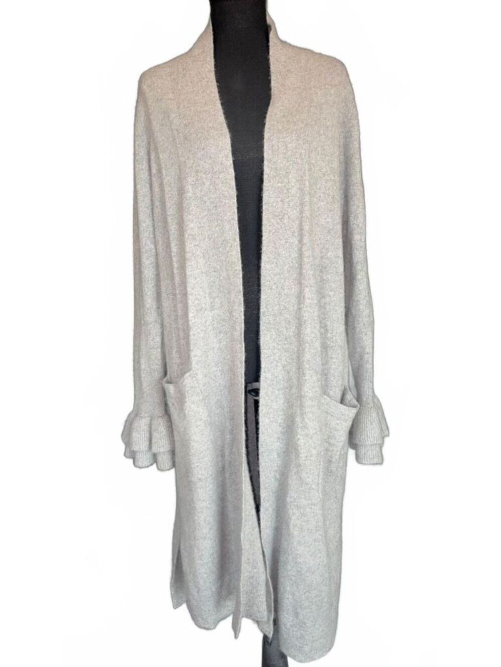 Vintage -Isaac Mizraiti- 100% Cashmere 2Ply Duster, Size XL